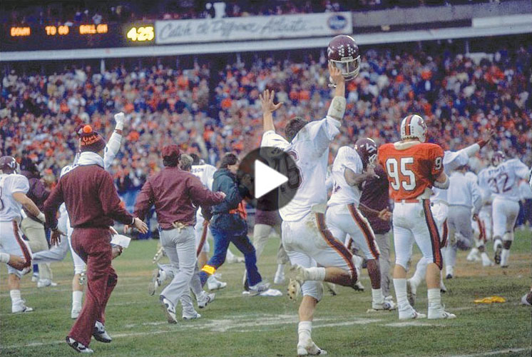 1986 Peach Bowl, Virginia Tech vs. North Carolina State University